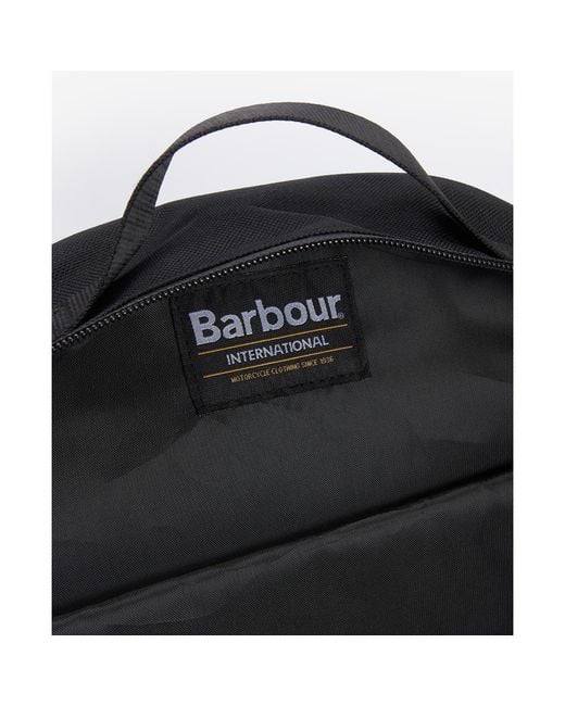 Barbour Black Knockhill Essential Backpack