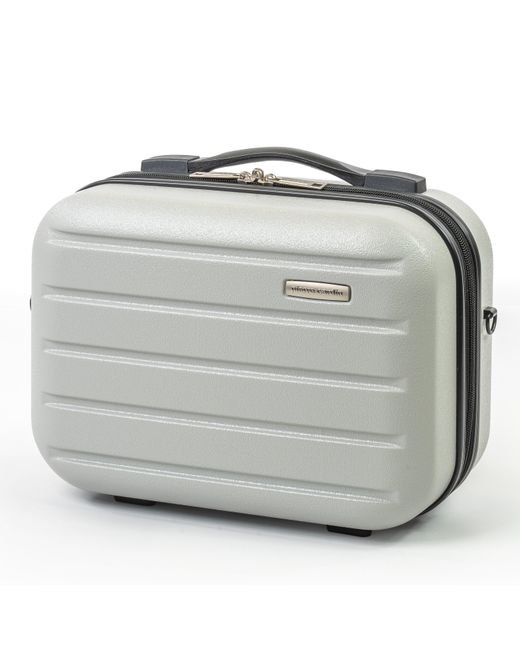 Pierre Cardin Metallic Voyager Hard Shell Cabin Case Flight Bag Luggage