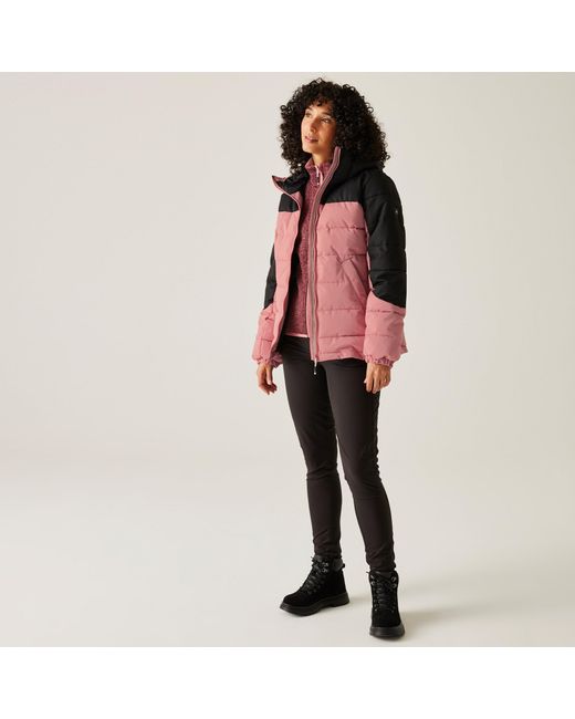 Regatta Red Aldthorn Synthetic Down Insulated Weatherproof Quilted Jacket