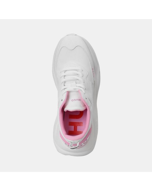 HUGO White Leon Runners