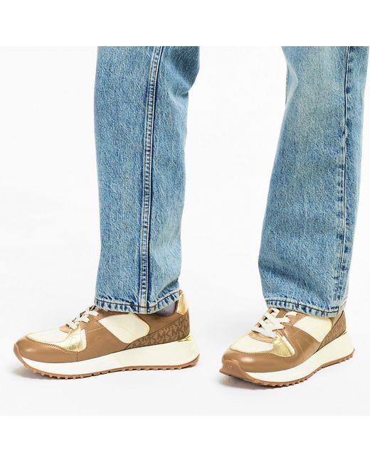 MICHAEL Michael Kors Natural Jaime Trainer Runners