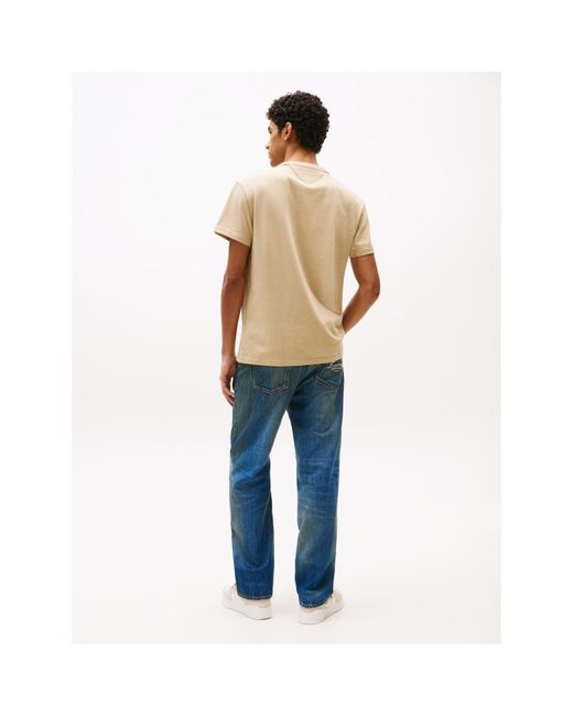 Tommy Hilfiger Natural Classic Tommy Small Badge T Shirt for men