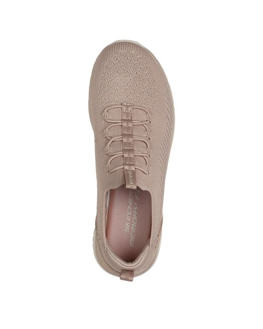 Skechers Blue Slip On Trainers