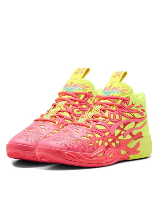 PUMA Pink Mb.04 1Love Basketball Trainers for men