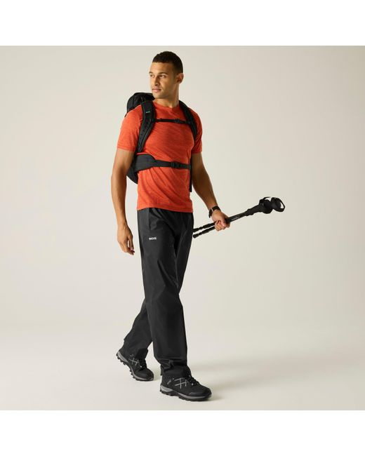 Regatta Black Waterproof Trousers for men