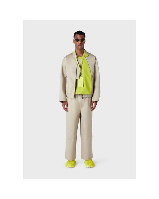 Emporio Armani Natural Bomber Jacket for men