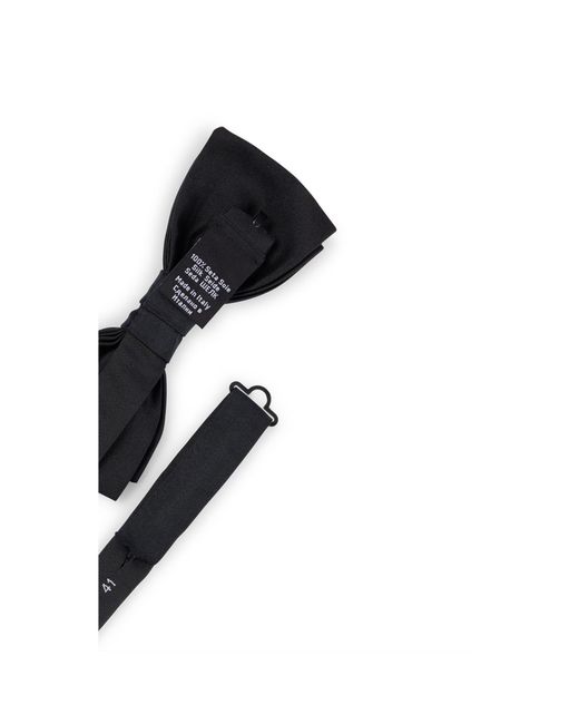 HUGO Black Bow Tie 10181699 01 Bowty for men