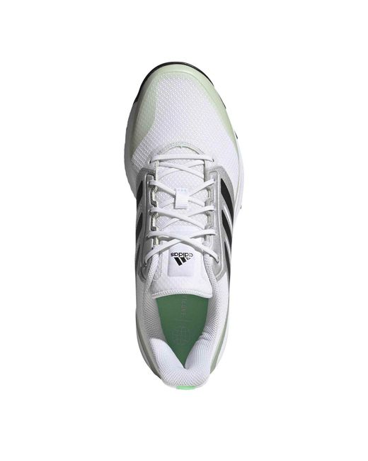Adidas White Flexcloud 2.1 Astro Hockey Shoes