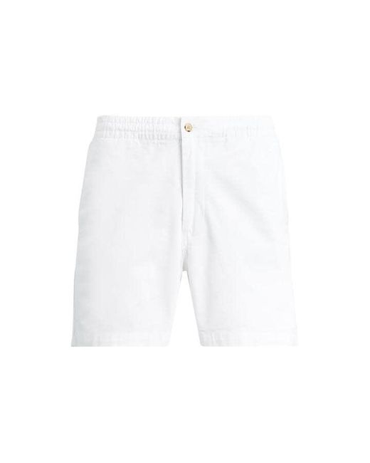 Polo Ralph Lauren White Prepster Shorts for men