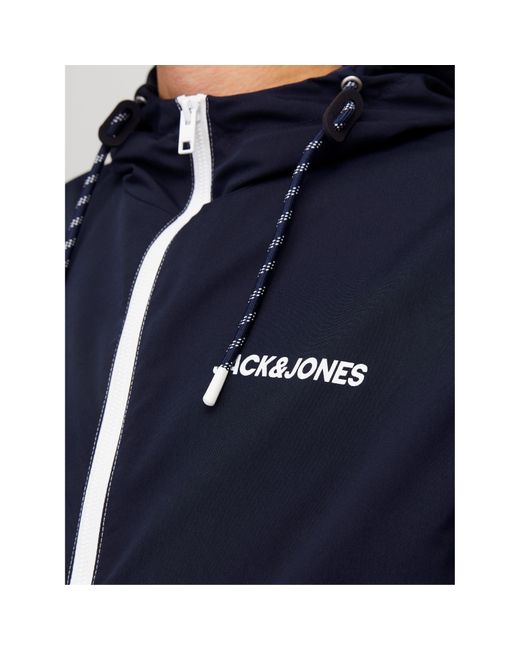 Jack & Jones Blue Bomber Jacket for men