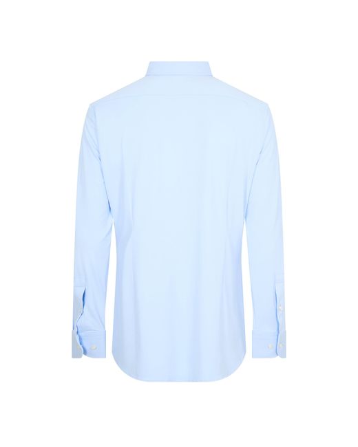 Boss Blue P-Hank-S Long Sleeve Oxford Shirt for men