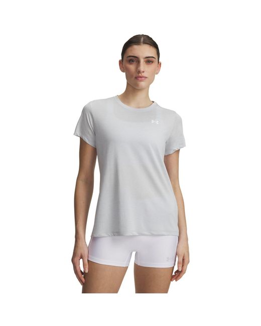 Under Armour White Tech Twist Short Sleeve