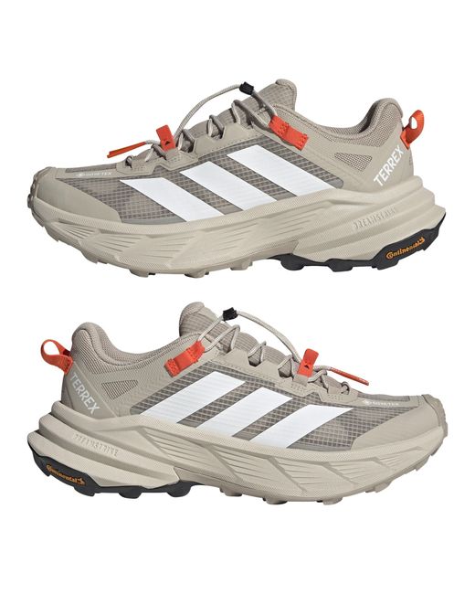 Adidas Gray Waterproof Trekking Shoes for men