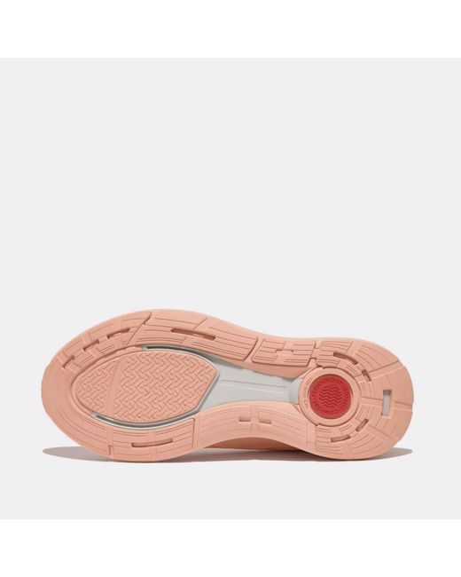 Fitflop Pink Ff Runner Mesh Trainers