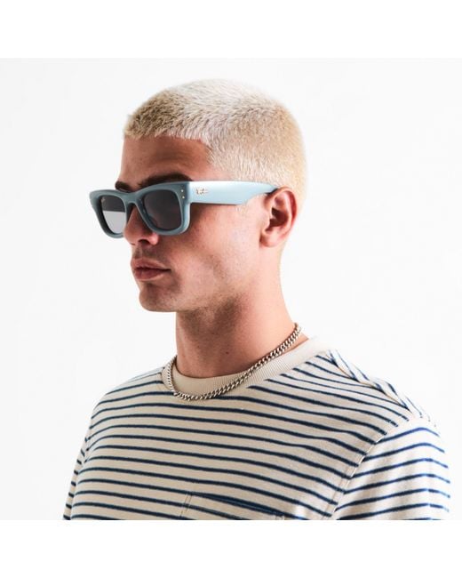 Ray-Ban Metallic Wayfarer Puffer Sunglasses