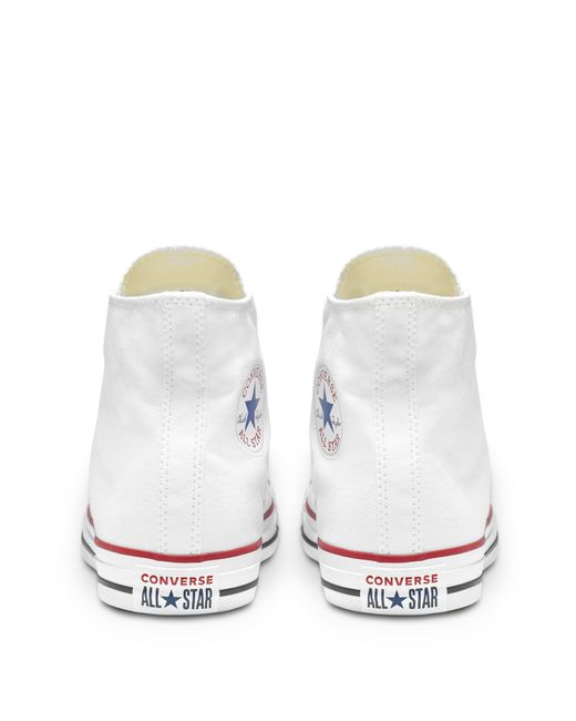 Converse White Converse Converse Chuck Taylor All Star Hi Trainers for men