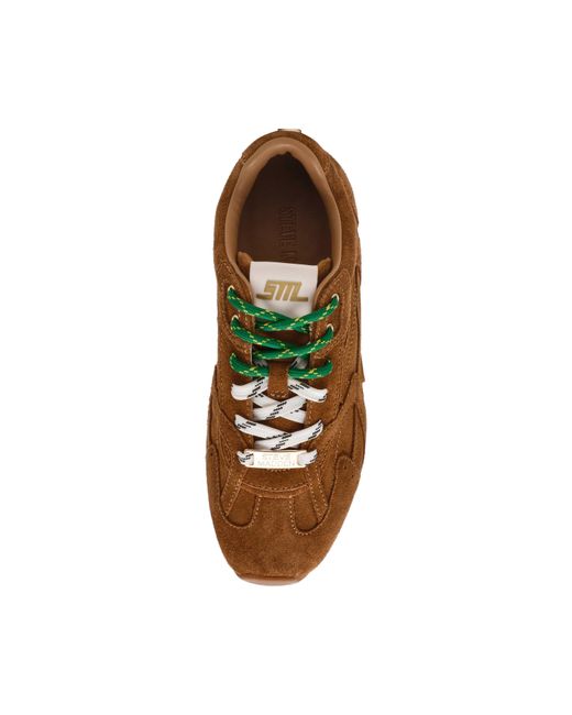Steve Madden Brown Asiel Trainers