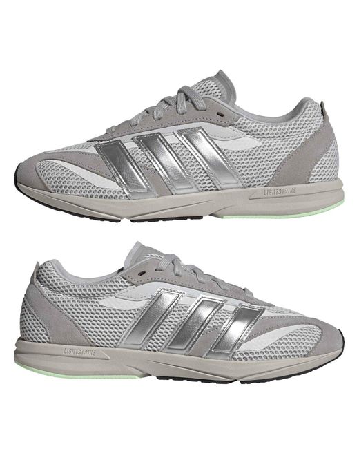 Adidas Gray Lightblaze Lp Shoes