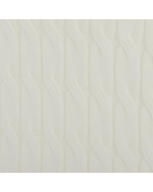 Miso White Baby Cable Jumper