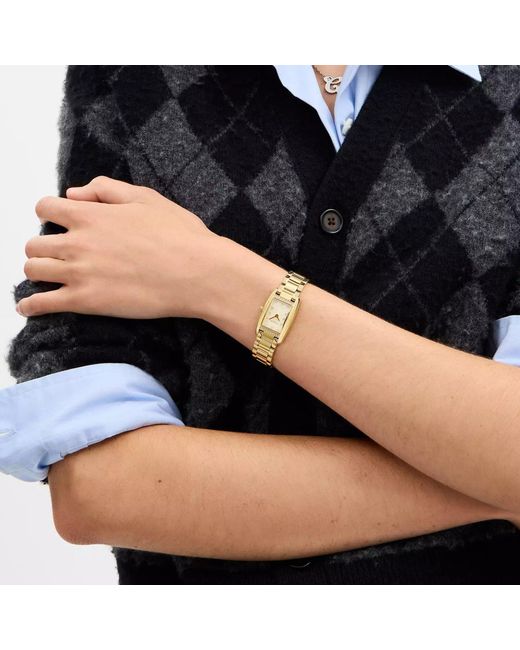 COACH Metallic Ladies Reese Bracelet Watch