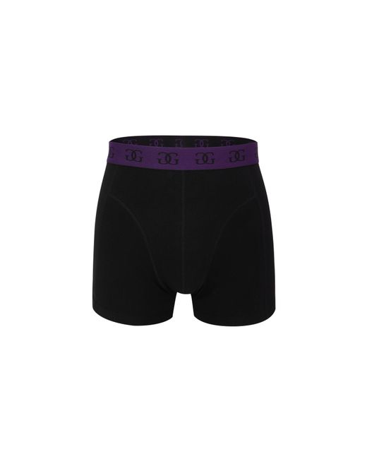 GIORGIO Black Essential 5-Pack Trunks for men