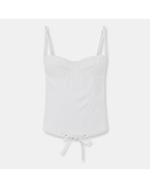Mars the Label White Everly Corset