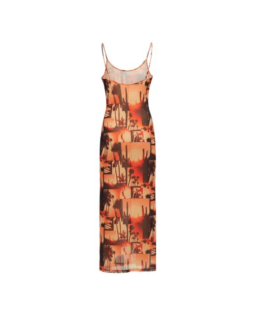 HUGO Orange Ladies Nalinda Dress (Multicoloured)