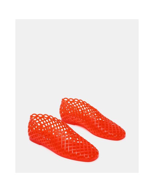 Steve Madden Red Jelly Shoes