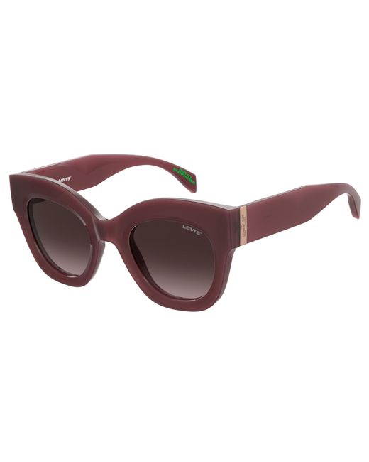 Levi's Brown Levi's Uv Protection Round Sunglasses