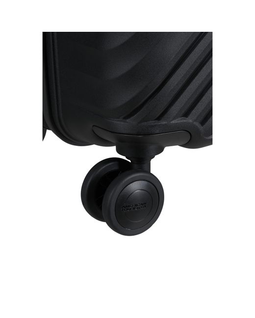 American Tourister Black Diablast Spinner 55X40X20Cm Tsa Cabin Hard Suitcase