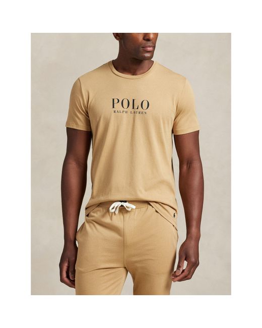 Polo Ralph Lauren Natural Box Logo T-Shirt for men