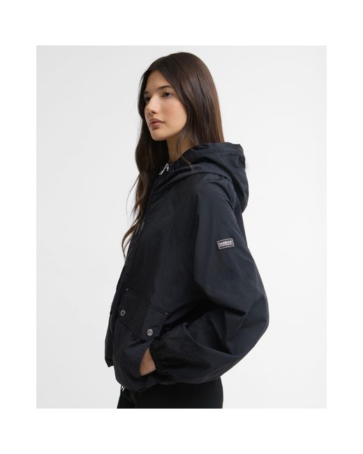 Barbour Black Rain Anorak Jacket
