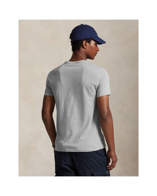 Polo Ralph Lauren Gray Regular Fit Custom T-Shirt for men