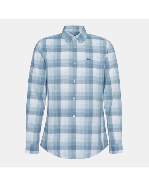 Barbour Blue Hillroad Shirt for men