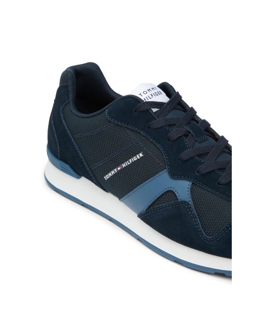 Tommy Hilfiger Blue Runner Icon Mix Runners for men