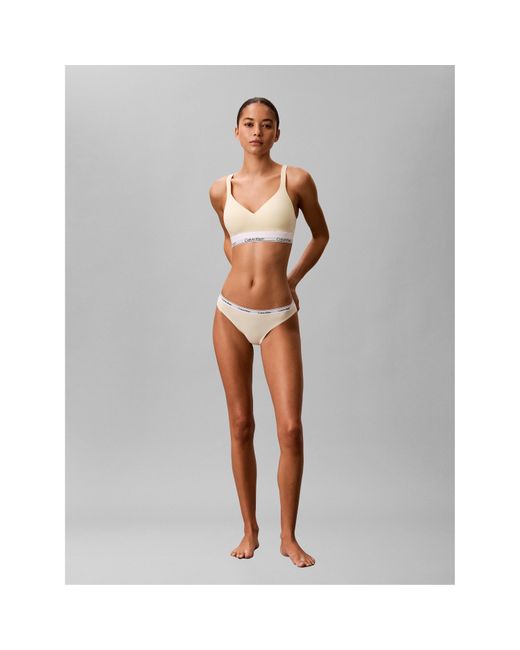 Calvin Klein Metallic Bralette