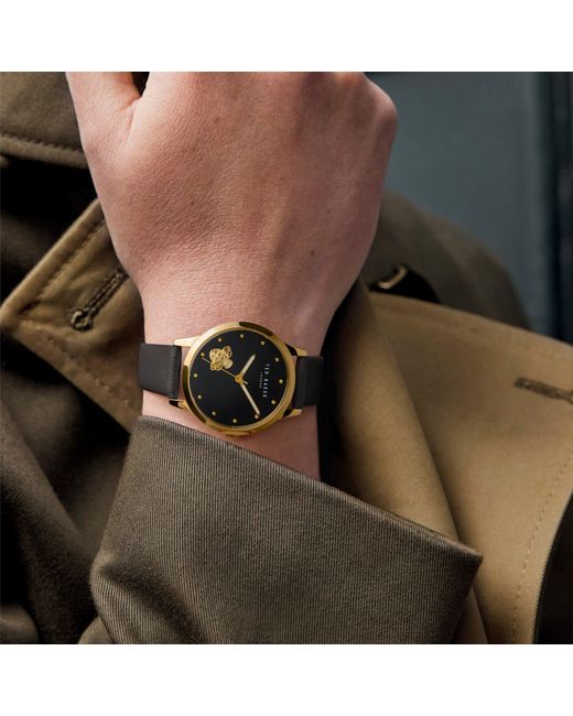 Ted Baker Black Fitzrovia Quartz Analogue Quartz Watch