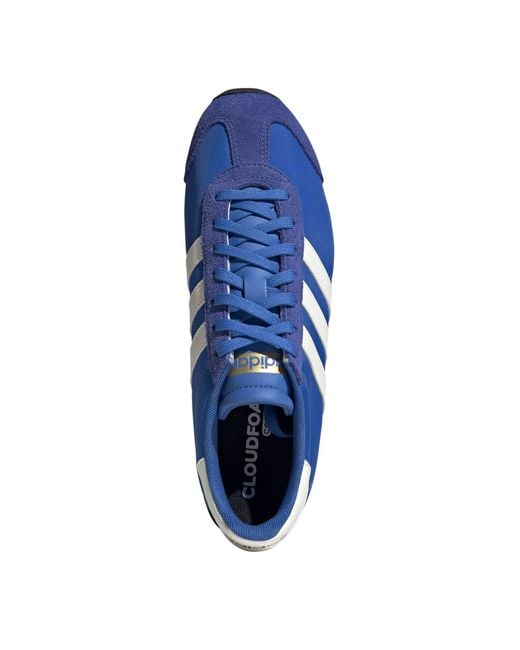 Adidas Blue Runvista Road Running Shoes for men