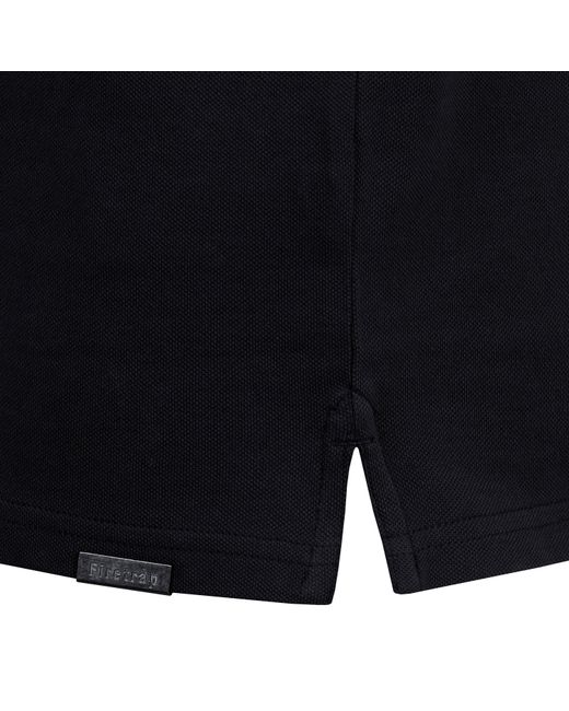 Firetrap Black Lazer Polo Shirt for men