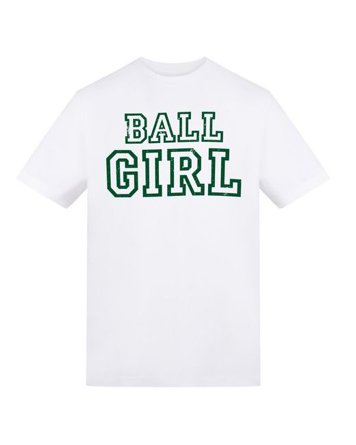 AWD White Adults Printed Tennis Tee