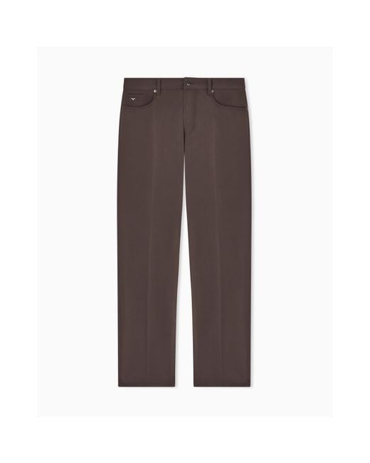 Emporio Armani Gray J76 Straight Fit Jeans for men