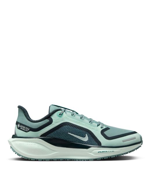 Nike Green Pegasus 41 Gore-Tex Waterproof Road Running Shoes