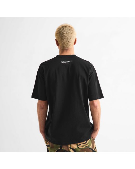 Aape Black T-Shirt for men