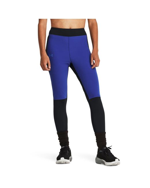 Under Armour Blue Qualifier Cold Performance Running Tights