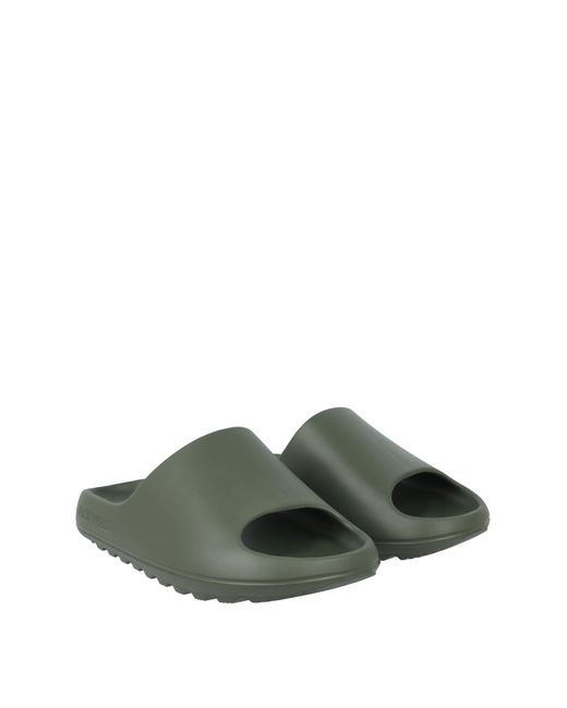 Jack Wills Green Chunky Sliders
