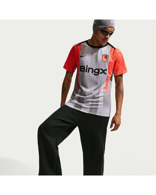 Nike Red Chelsea Pre-Match Shirt 25/26 for men