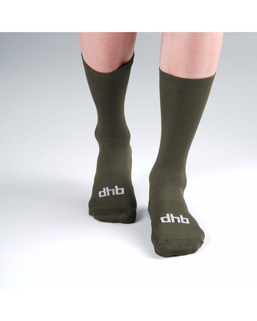 Dhb Green Summer Lite Aeron Tall Sock