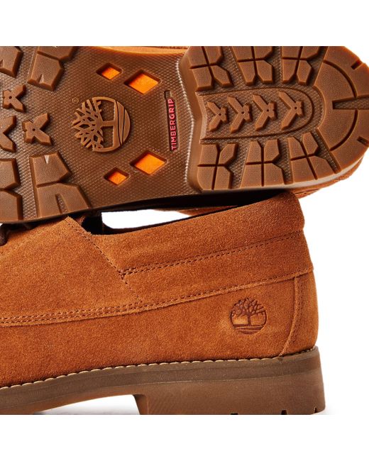 Timberland Brown Boat Shoes for men
