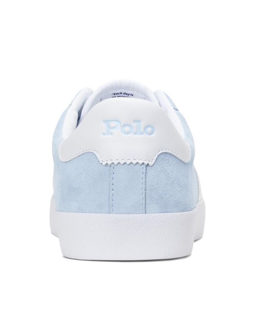 Polo Ralph Lauren Blue Court Vulc Low-Top Trainers for men