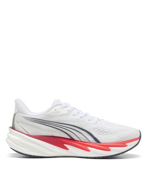 PUMA White Velocity Nitro 5 Road Running Shoes for men